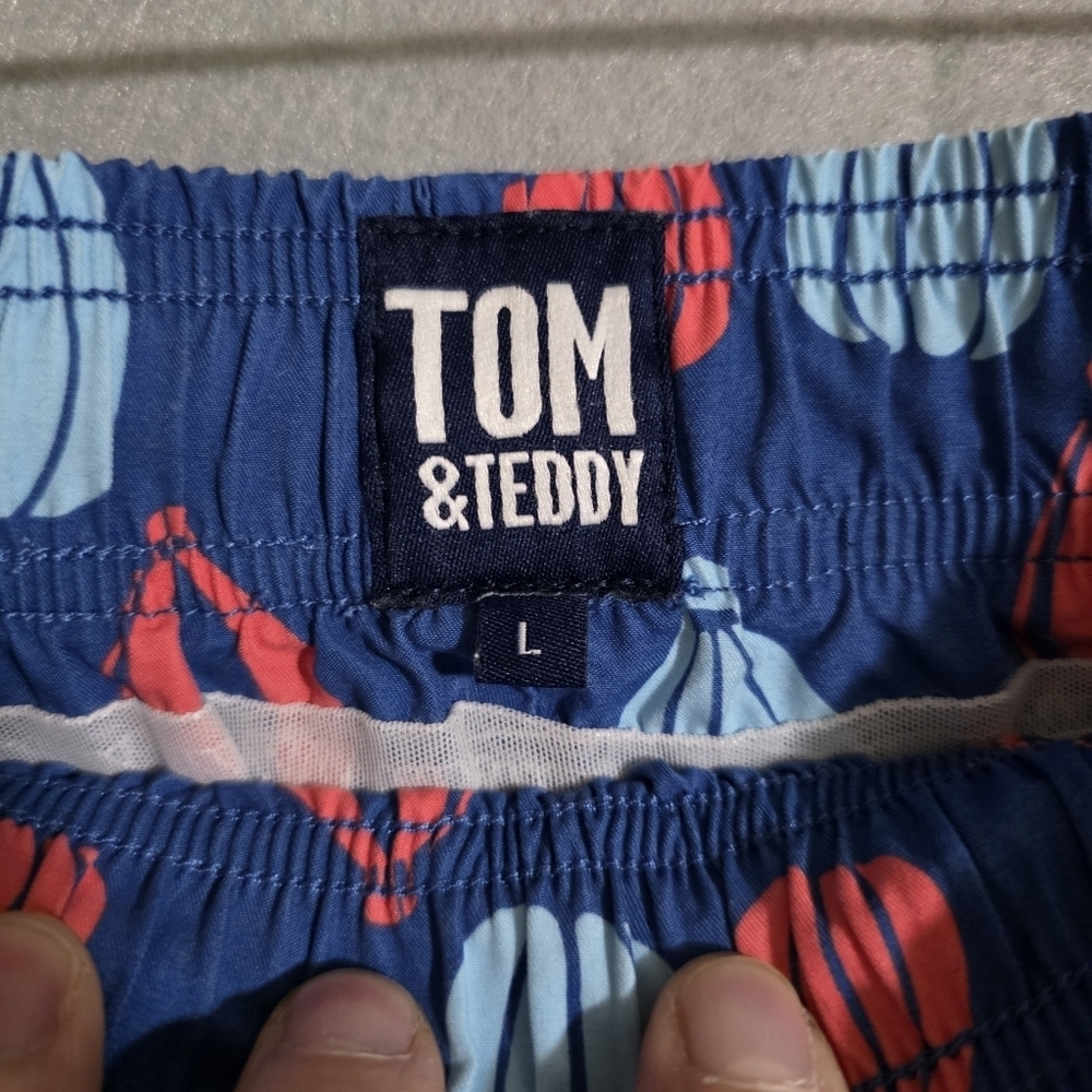 Tom & Teddy Mens UPF 50+ Air Ballon Swim Shorts Size Large - Picture 2 of 10